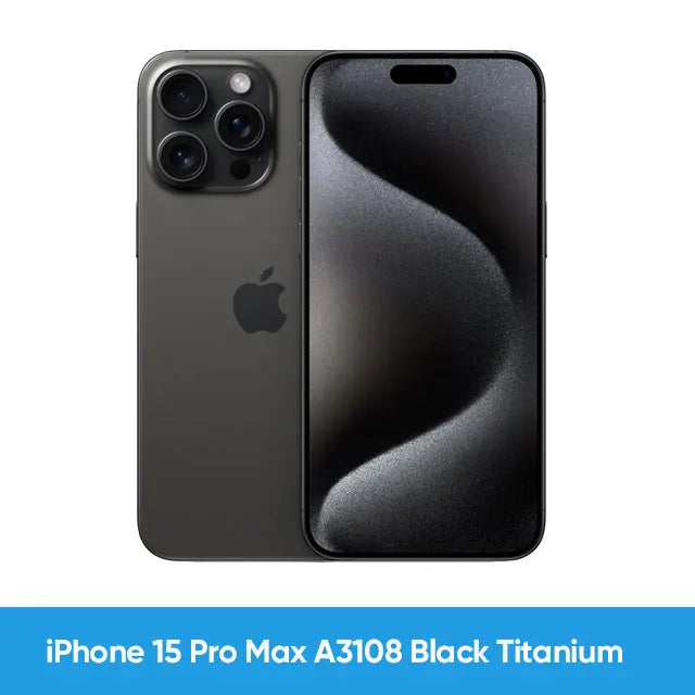 2023 Original Apple iPhone 15 Pro MAX 8GB RAM 256GB/512GB/1TB ROM A17 Pro Bionic Chip 6.7'' 120Hz Super Retina XDR Display NFC