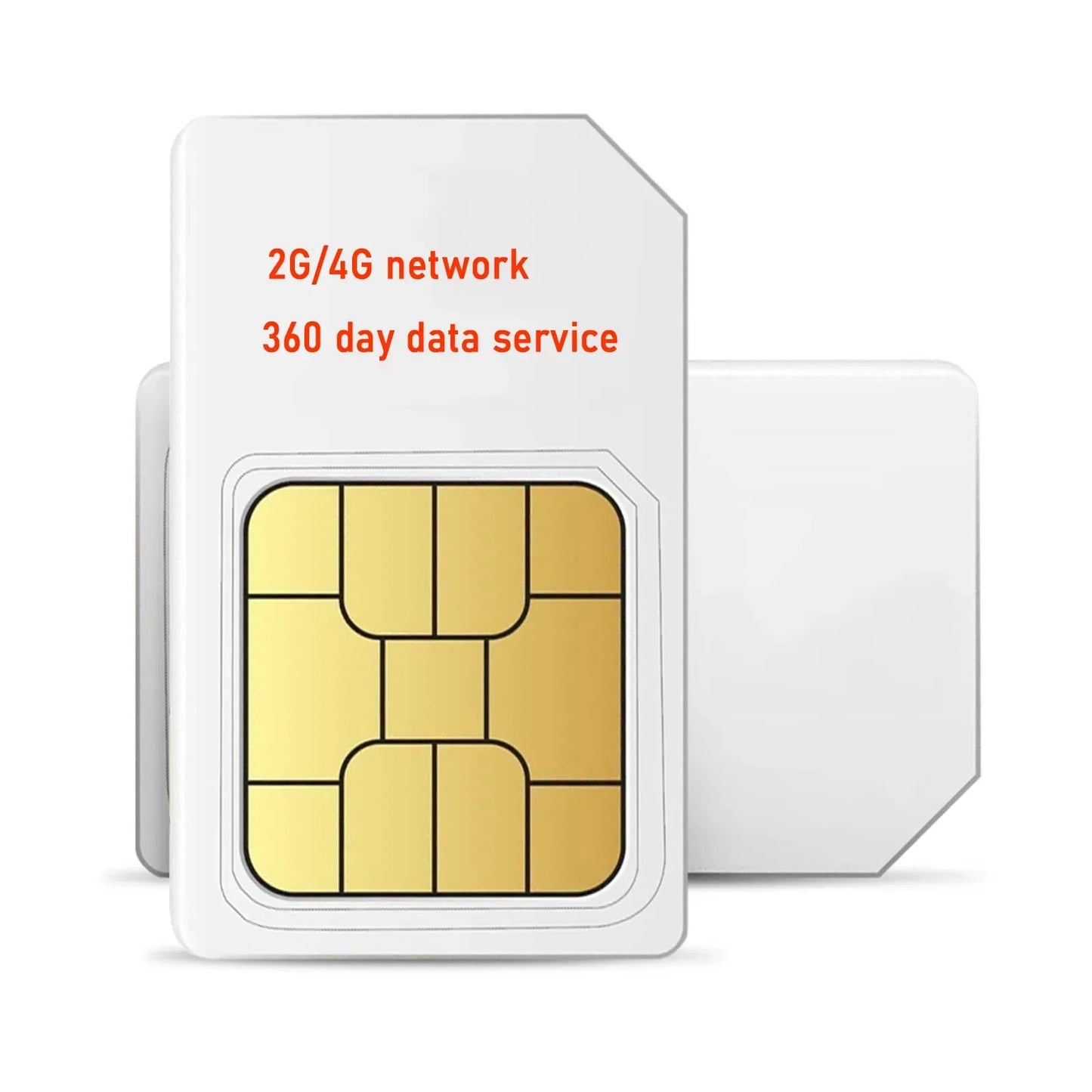 Europe4G GPS Tracker IOT SIM Card Roaming Data 1GBDevice M2M Collar 365 Days Service