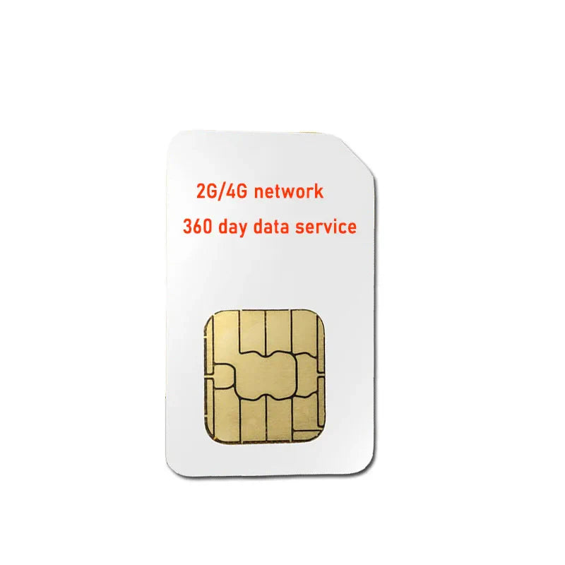 4G GPS Tracker SIM Card Europe Roaming Data 360MB IOT Device M2M Collar 365 Days Service